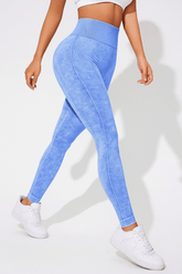 ContourFlex Sculpt Leggings – Stone Washed Blue - VECTOR SPORTSWEAR